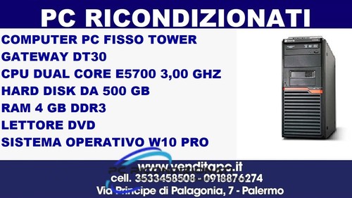 Computer fisso acer gateway - computer,