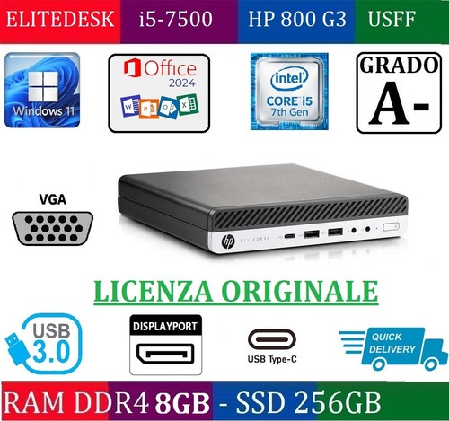 800 mini pc fisso - hp,