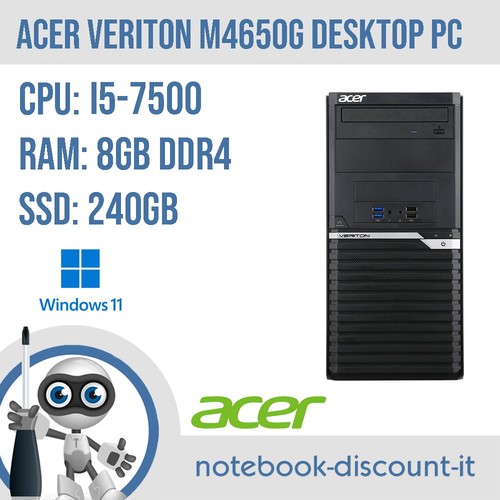 Acer veriton m4650g desktop - acer,