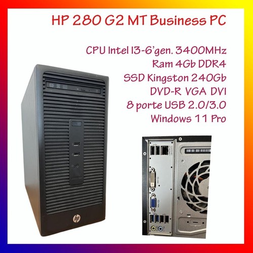 Minitower 280 g2 cpu - hp,