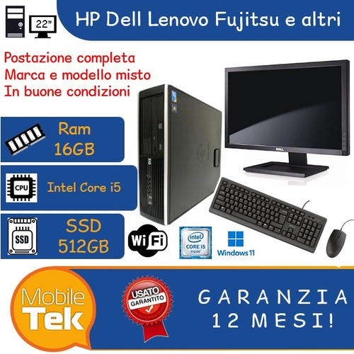 Postazione completa wifi - pc,